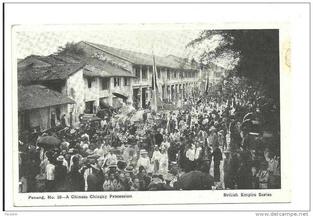 Penang - A Chinese Chingay Procession ( Animée ) - Malasia