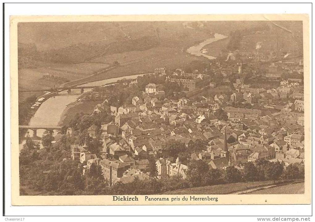 LUXEMBOURG - DIEKIRCH  -  Panorama Pris Du Herrenberg - Diekirch