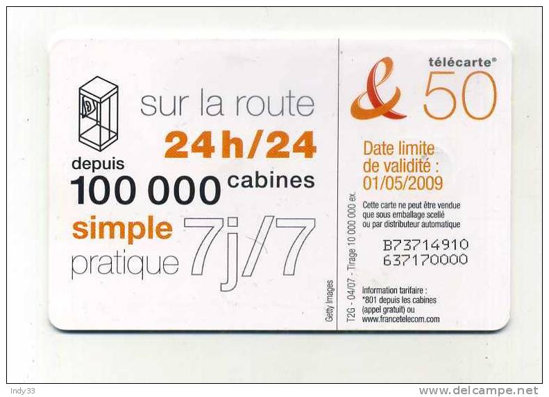 - TELECARTE FRANCE ILLUSTREE . 2007 - 2007