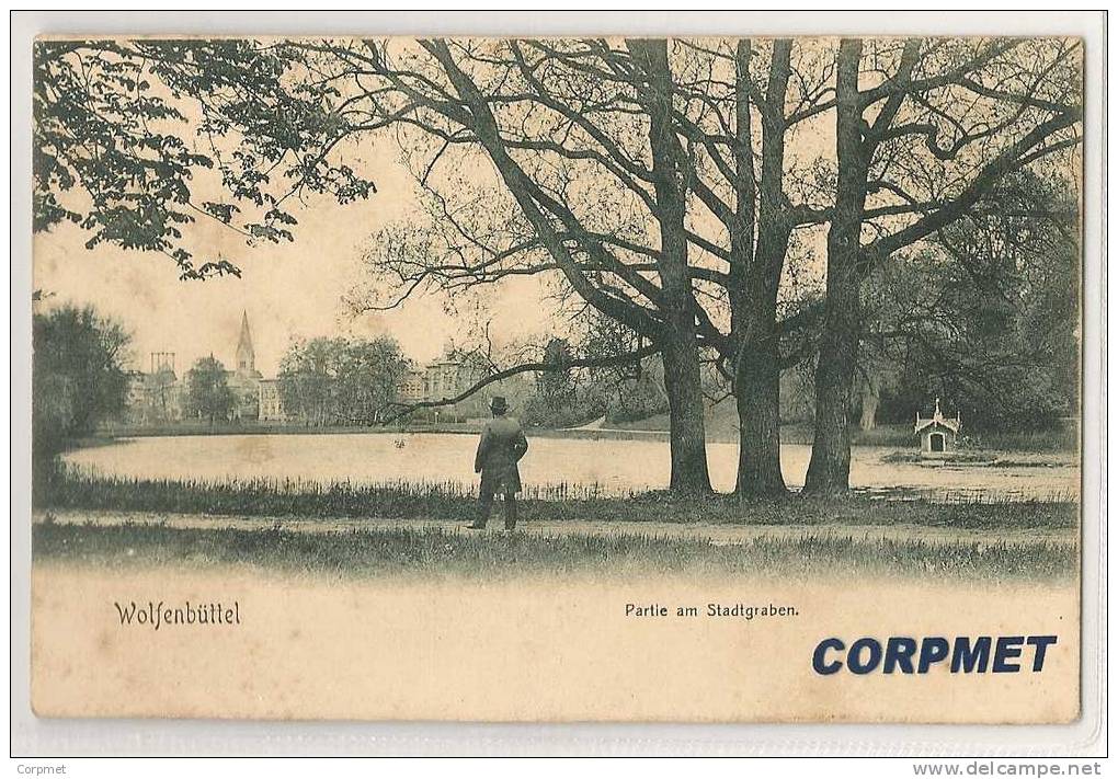 WOLFENBÜTTEL - Partie Am Stadtgraben - UNUSED POSTKARTE - C/1900´s - Wolfenbuettel