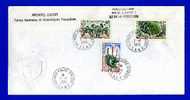 TAAF BELLE LETTRE. Cachet ALFRED FAURE CROZET Du 07.01.1974 Timbres N° 48; 52 Et 53. - Gebruikt