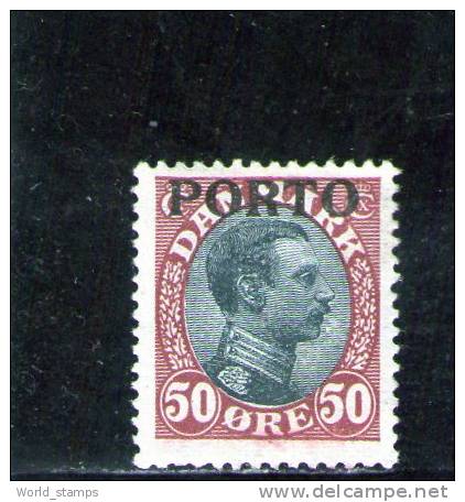 DANIMARCA 1921 NUOVO* - Postage Due