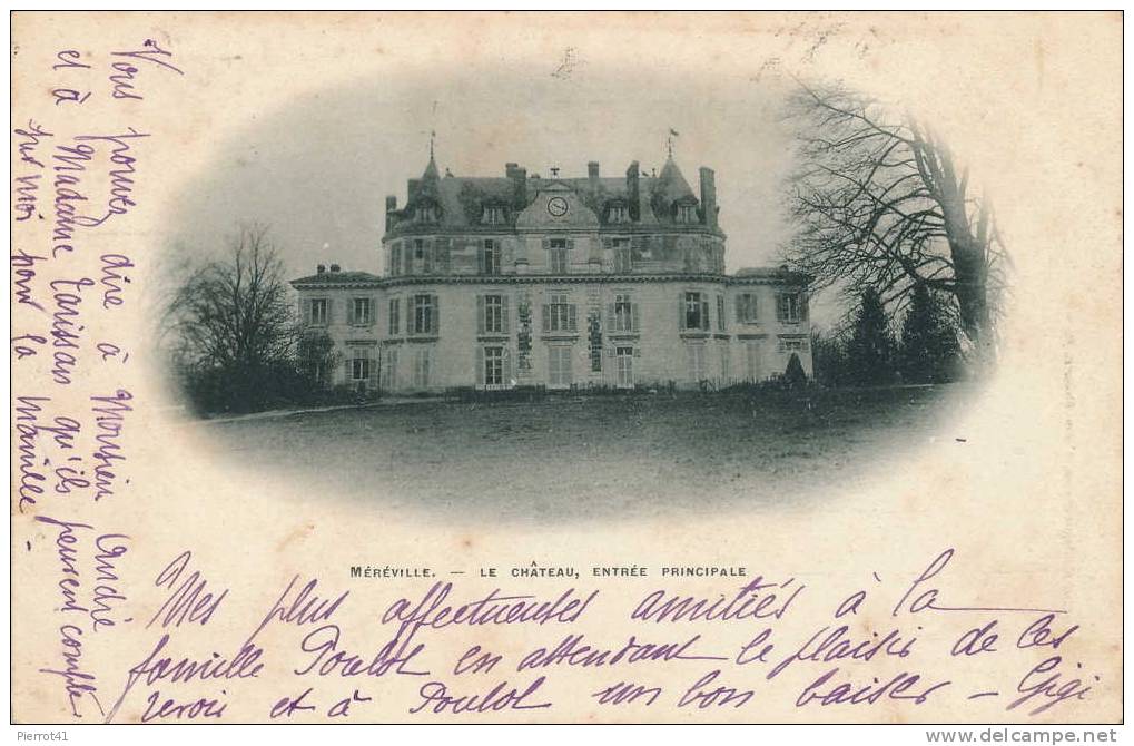 MÉRÉVILLE - Le Château, Entrée Principale - Mereville