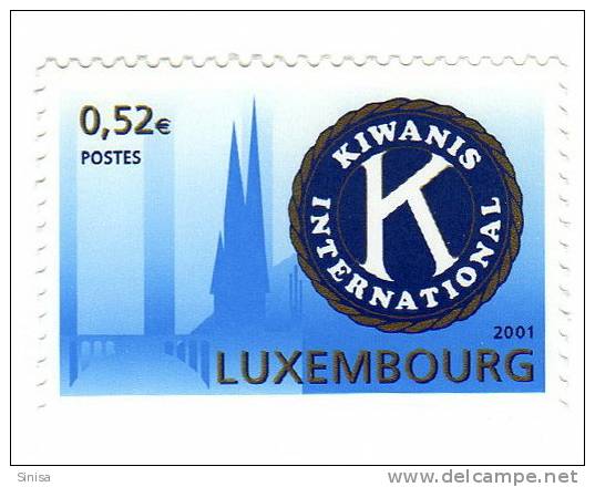 Luxembourg / Kiwanis International - Ungebraucht