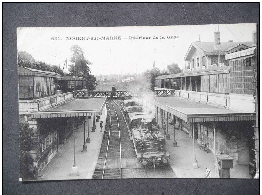 Nogent Sur Marne Interieur De La Gare - Autres & Non Classés