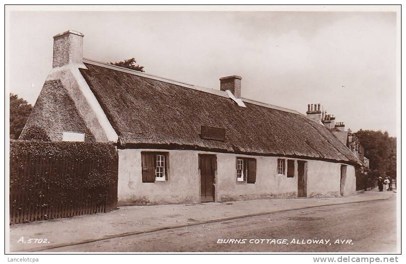 ECOSSE - SCOTHLAND / BURN'S COTTAGE AT ALLOWAY, AYRSHIRE - Ayrshire