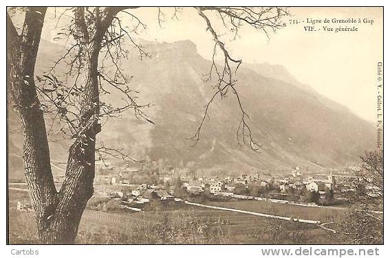 38 Ligne De Grenoble à Gap VIF Vue Générale - Vif