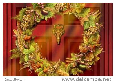 Thanksgiving Day Post Stationery 1276 - Giorno Del Ringraziamento