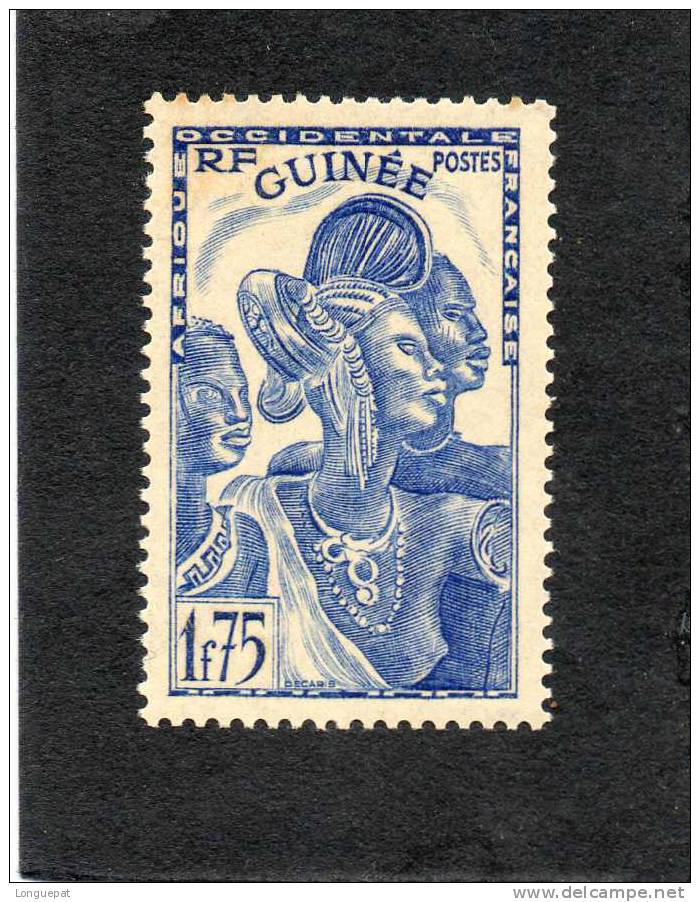 GUINEE : Femme Indigène : Coiffure - Nuovi