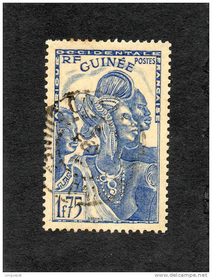 GUINEE : Femme Indigène : Coiffure - Gebraucht