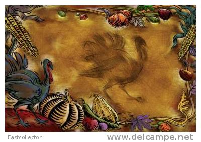 Thanksgiving Day Post Stationery 1276 - Giorno Del Ringraziamento