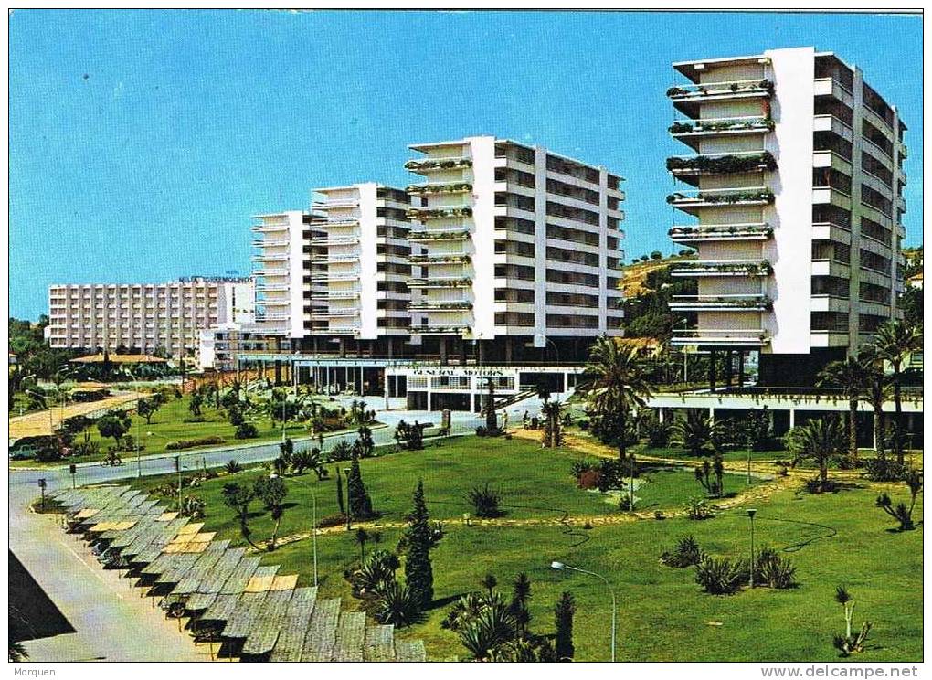 Postal ALGECIRAS (Cadiz) 1968. Vista Torremolinos - Storia Postale