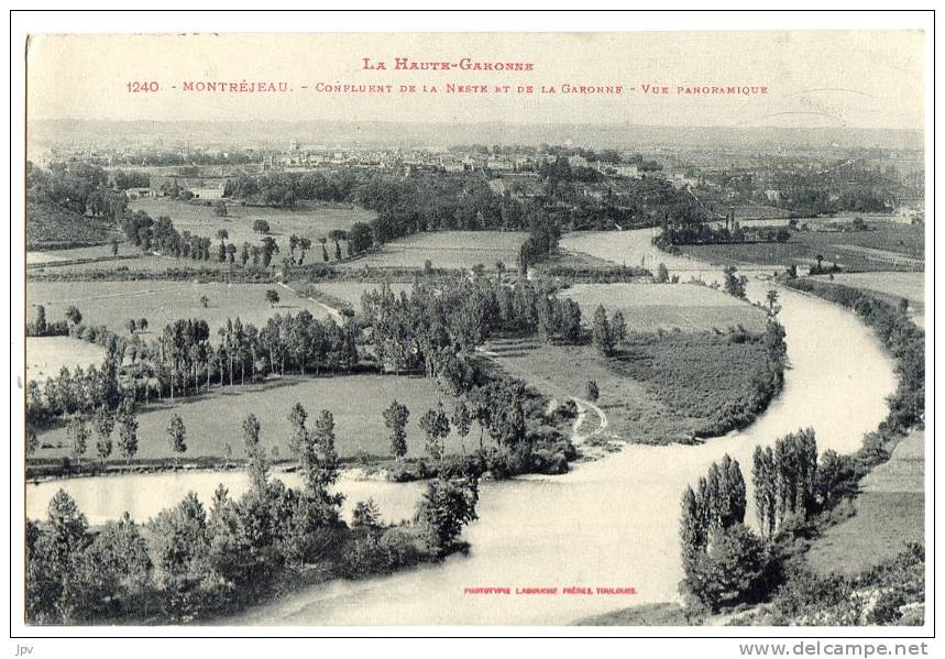 31 - MONTREJEAU. Confluent De La Neste Et De La Garonne. Vue Panoramique. - Montréjeau