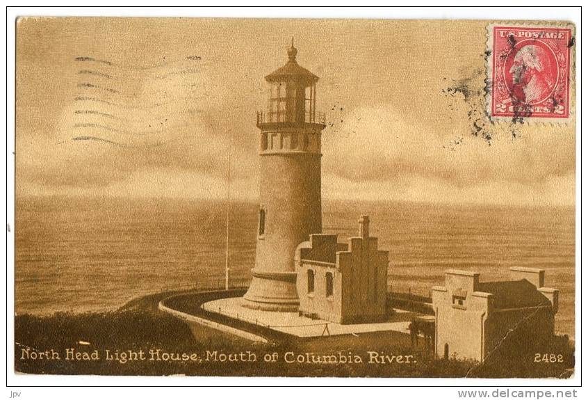 ETATS-UNIS. North Head Light House, Mouth Of Columbia River. - Otros & Sin Clasificación