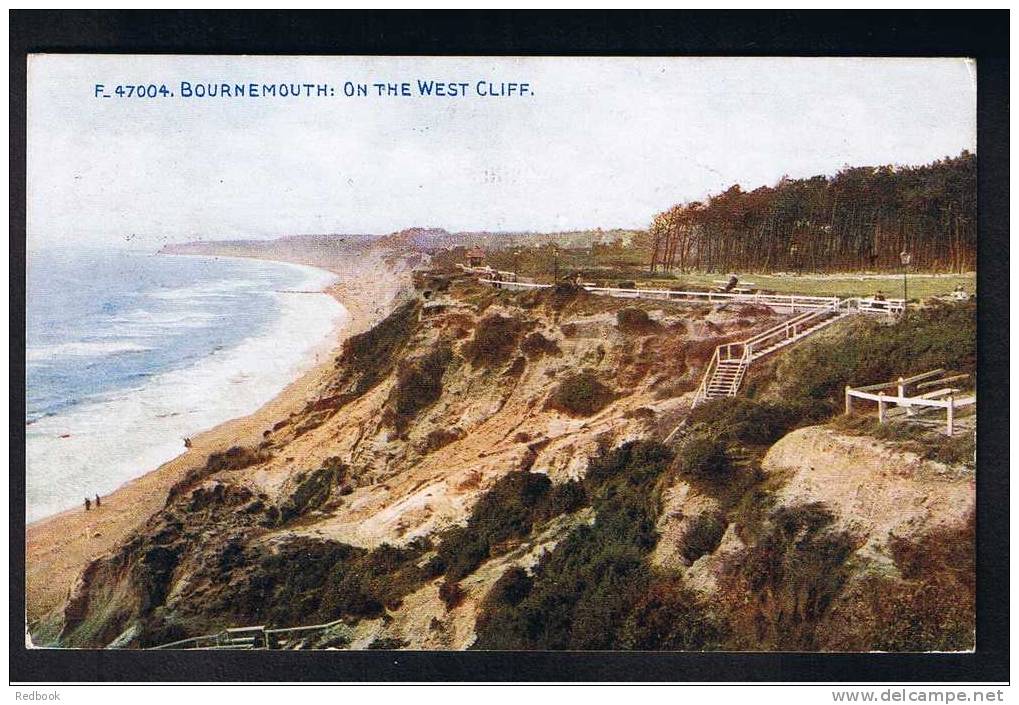 RB 671 - Early Postcard On The West Cliff Bournemouth Dorset - Bournemouth (vanaf 1972)