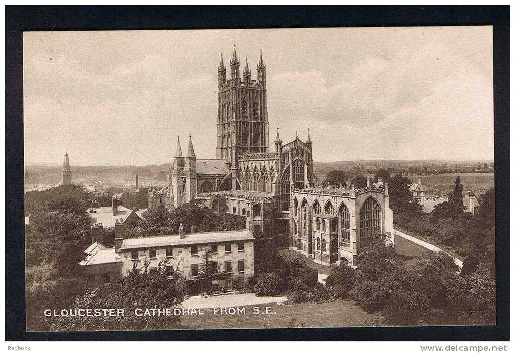 RB 671 - 3 Early Unused Postcards Gloucester Cathedral Gloucestershire - Gloucester