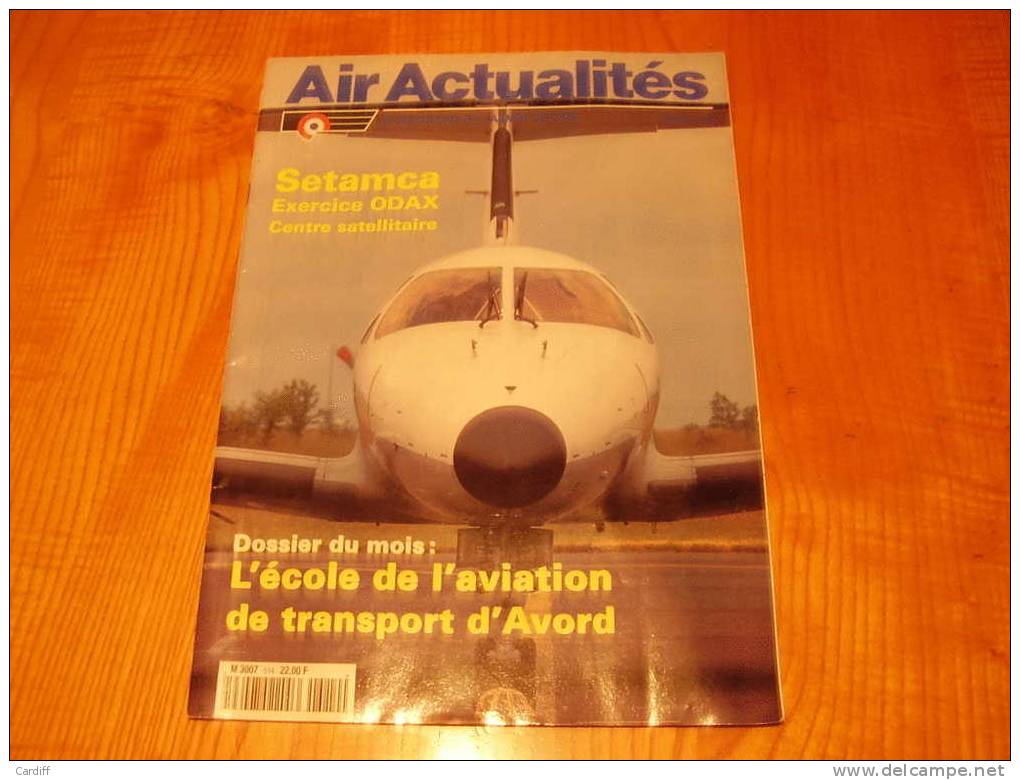 Revue Air Actualités N° 514 De Août 1998 : Setamca , Avord....   2 Scans - Aerei