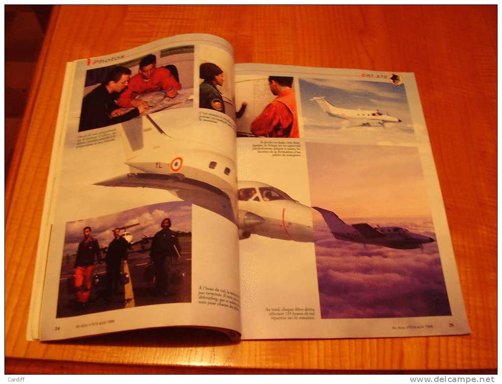Revue Air Actualités N° 514 De Août 1998 : Setamca , Avord....   2 Scans - Flugzeuge