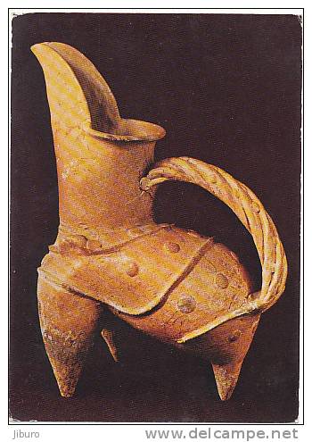 Aiguière Tripode  /  Poterie Blanche / Chine - Epoque Néolithique - Culture De Long-Chan //  CP 2/138 - Kunstvoorwerpen