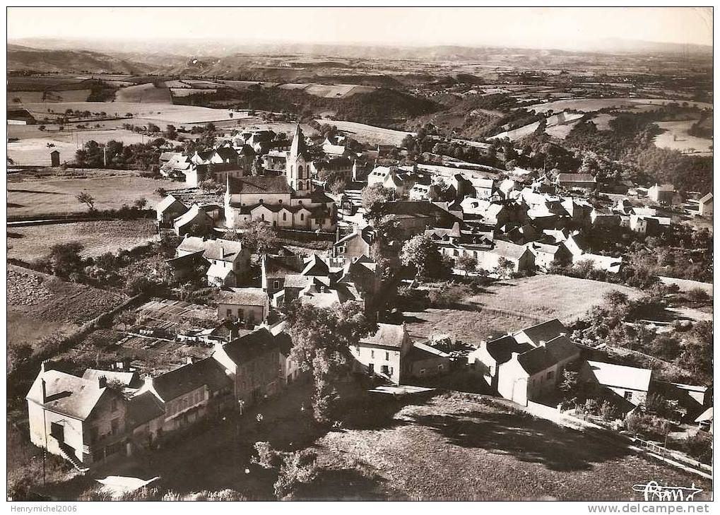 Aveyron , Moyrazes En 1966 , Vue Aérienne Ed Photo Cim - Other & Unclassified