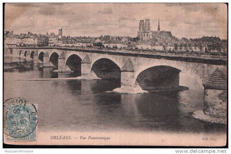 Dép. 45 - ORLEANS. - Vue Panoramique. ND Phot. - Ponts