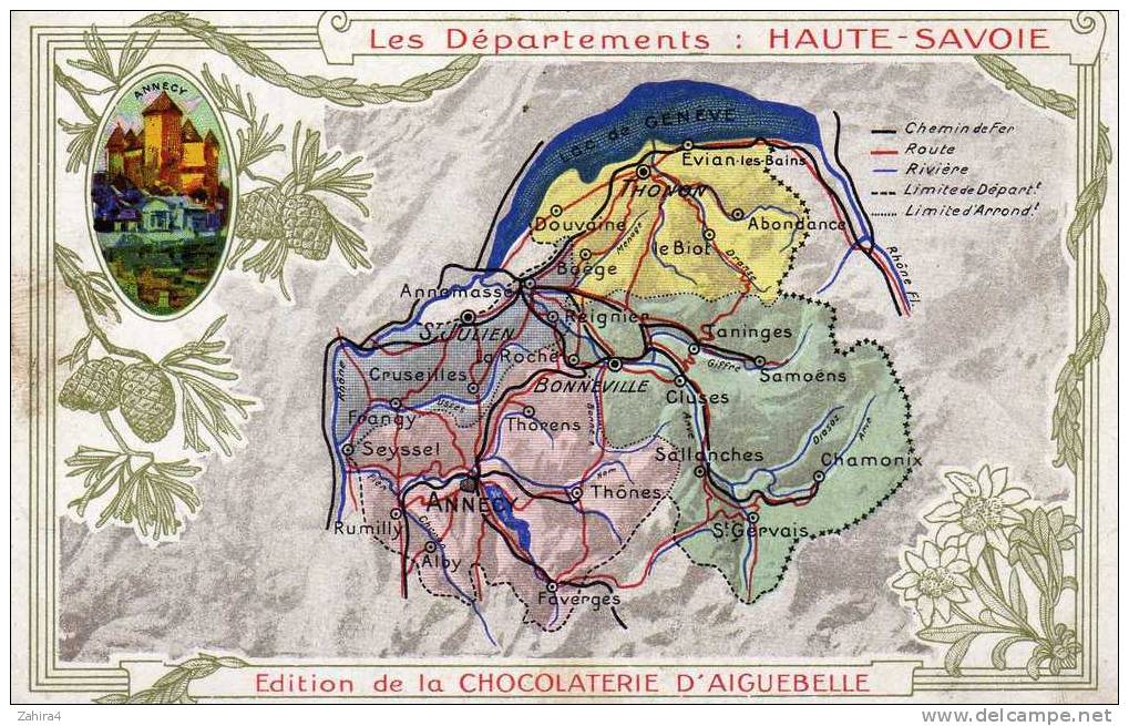 Les Departements  -  HAUTE-SAVOIE - Aiguebelle