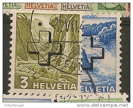 Suisse Used Service Stamps To Get Rid Off 10c Per Stamp - Dienstmarken