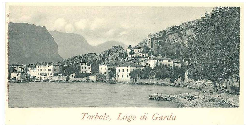 Lago Di Garda- Torbole-carte D´avant 1904-édit Johannes Meran- Non Circulée-Très Bon état - Altri & Non Classificati