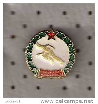 Budapesti HONVED SE Hungary Sport Club Rare Good Old Pin - Atletismo