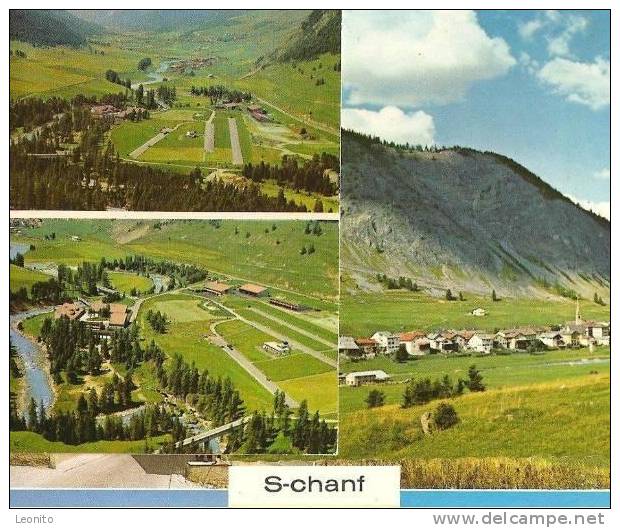 Flablager S-Chanf 4 Ansichtskarten Ab 1964 - S-chanf
