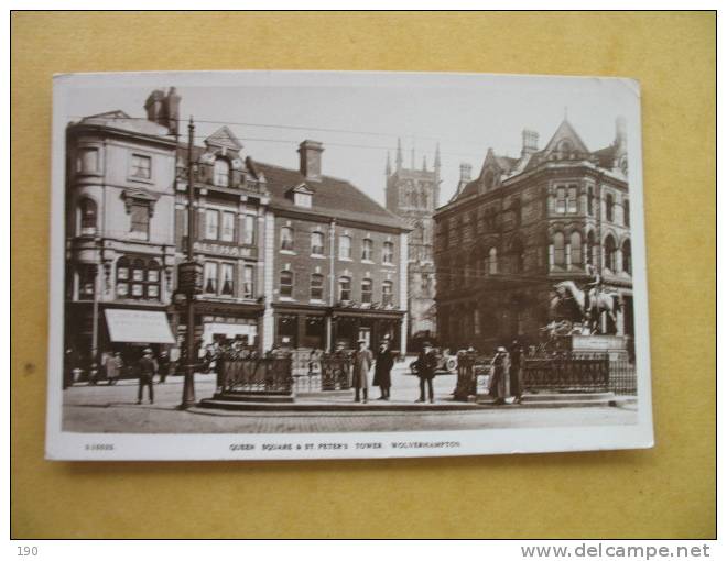 QUEEN SQUARE&ST.PETER"S TOWER WOLVERHAMPTON - Wolverhampton