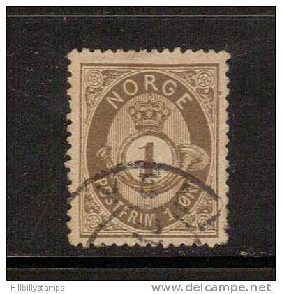 Norway No 22 Used 1877-8 - Oblitérés