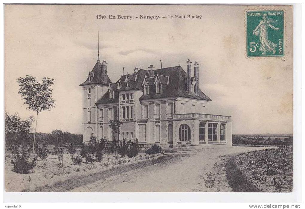 Cp , 18 , NANÇAY , Le Haut-Boulay - Nançay