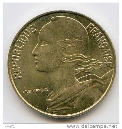 20 Centimes "Marianne"  1997 UNC - 20 Centimes