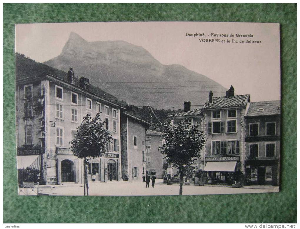 CP  VOREPPE  ET LE PIC DE BELLEVUE - Voreppe