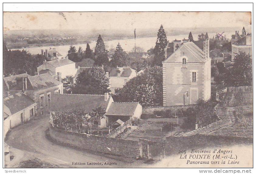 17516 LA POINTE. Environs D'Angers. Panorama Vers La Loire . 205 Laroute - Autres & Non Classés
