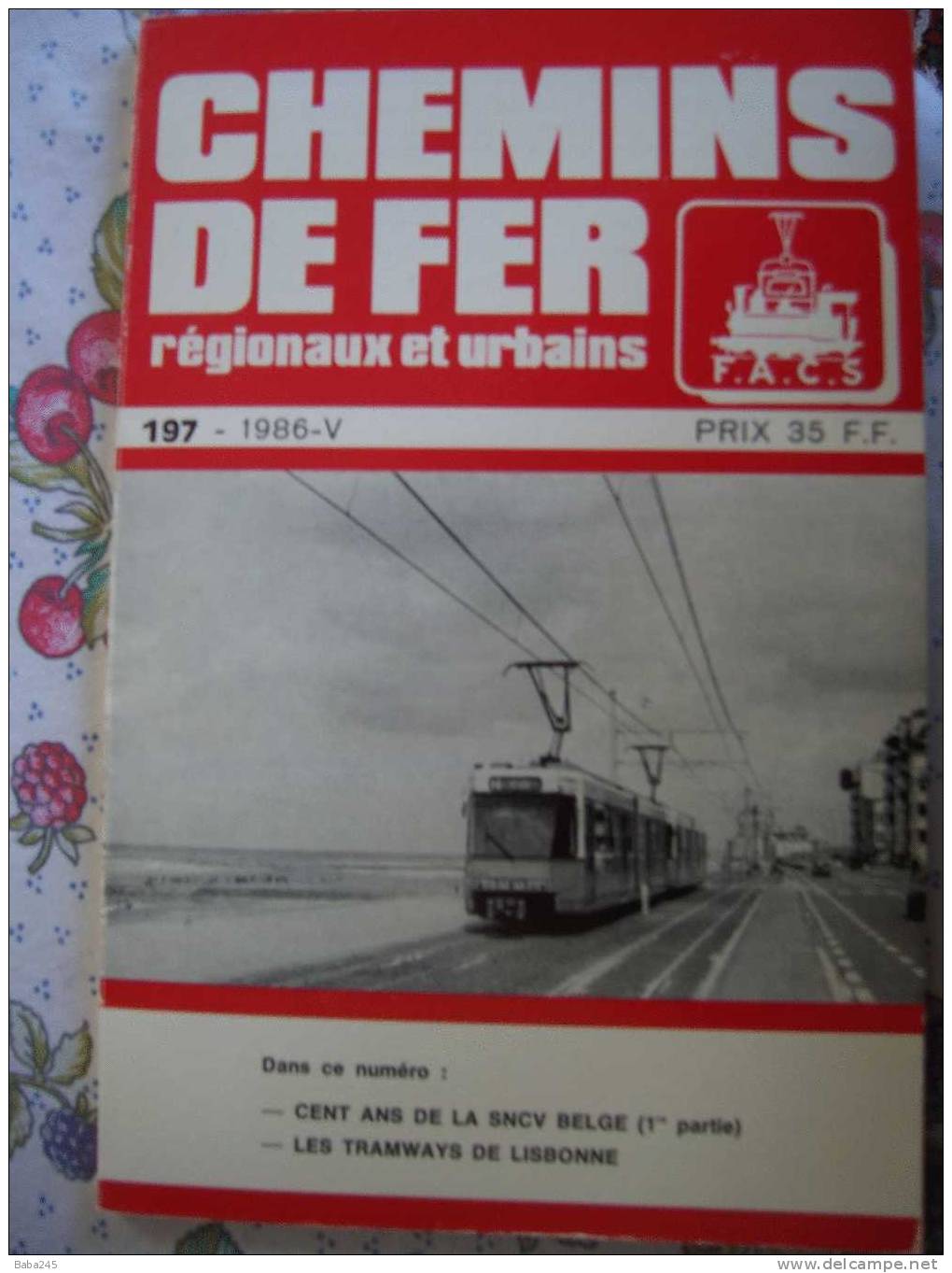 CHEMINS DE FER SECONDAIRES 1986 100 ANS DE SNCF BELGE 1° PARTIE - Trains