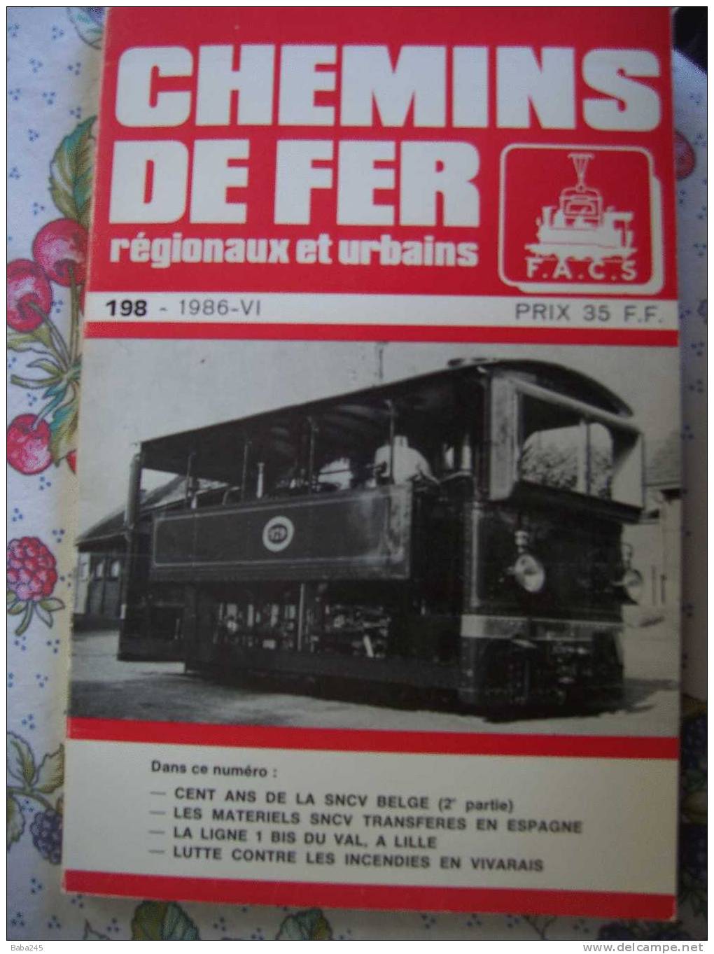 CHEMINS DE FER SECONDAIRES 1986 100 ANS DE SNCF BELGE 2° PARTIE - Trenes