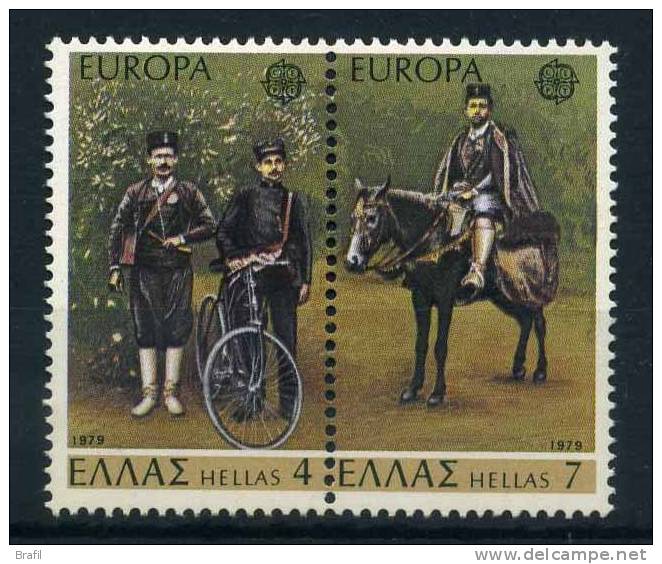 1979 Grecia, Europa , Serie Completa Nuova (**) - Unused Stamps