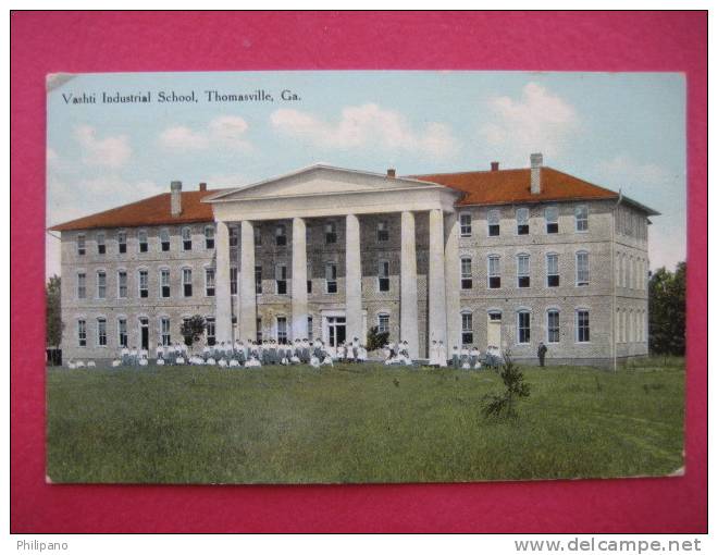 Thomasville Ga  --Vashti Industrial School     ----1910 Cancel------------==========(ref133) - Other & Unclassified