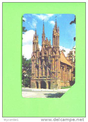 LITHUANIA - Urmet Phonecard As Scan - Lithuania