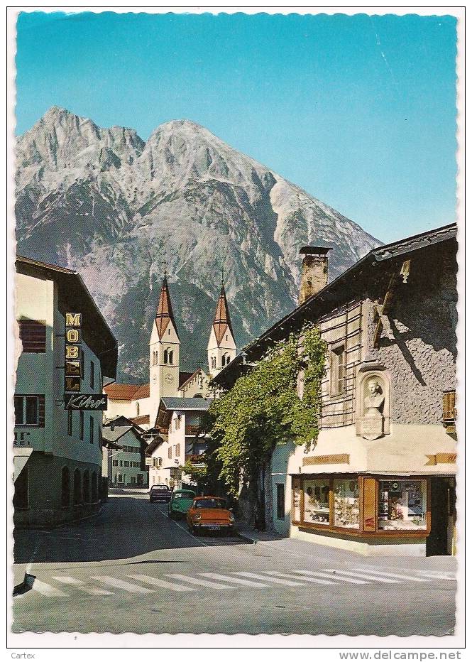Cpm TELFS In Tirol : Gegen Hohe Munde 1975 - Autres & Non Classés