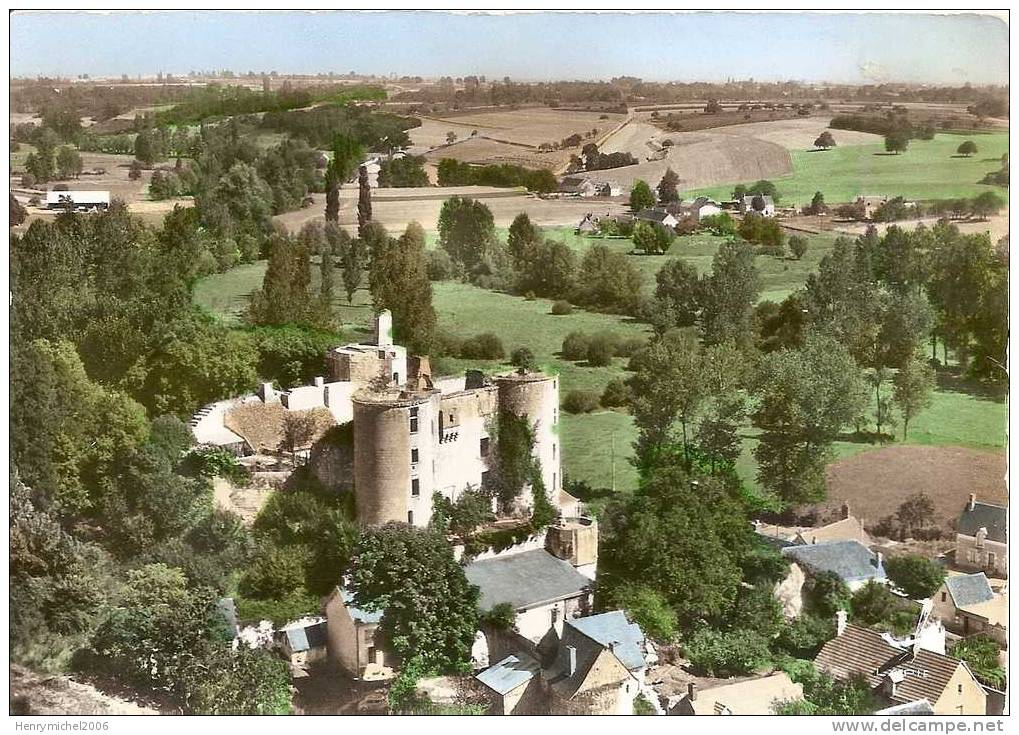 Indre - Villentrois Vue Aérienne En 1965 Du Chateau , Ed Photo Lapie - Other & Unclassified