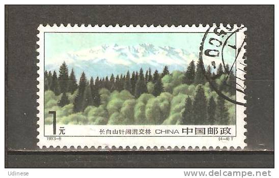 CHINA 1993 - CHANGBAI SAN MOUNTAINS  1.00 - USED OBLITERE GESTEMPELT - Oblitérés