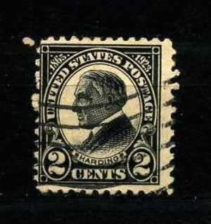 *ETATS-UNIS 1920 Poste N° 249 Oblitéré.  Voir Scan  (Président Harding) - Used Stamps