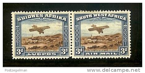 SWA 1931 Hinged Stamp(s) Airmail Windhoek Pair 164-165 - Namibie (1990- ...)