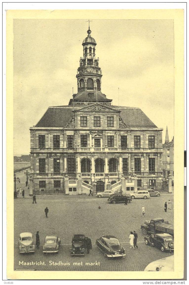 Maastricht Stadhuis Met Markt - Maastricht