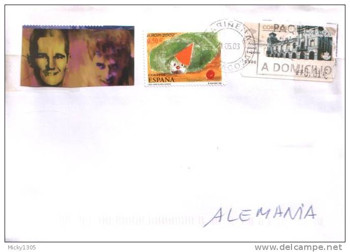 Spanien / Spain - Umschlag Echt Gelaufen / Cover Used  (y453) - Storia Postale