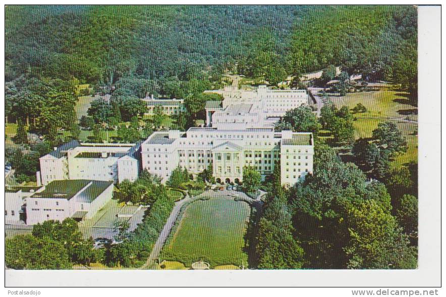 (EUA344) WASHINGTON. THE GREENBRIER HOTEL, WHITE SULPHUR SPRINGS - Washington DC