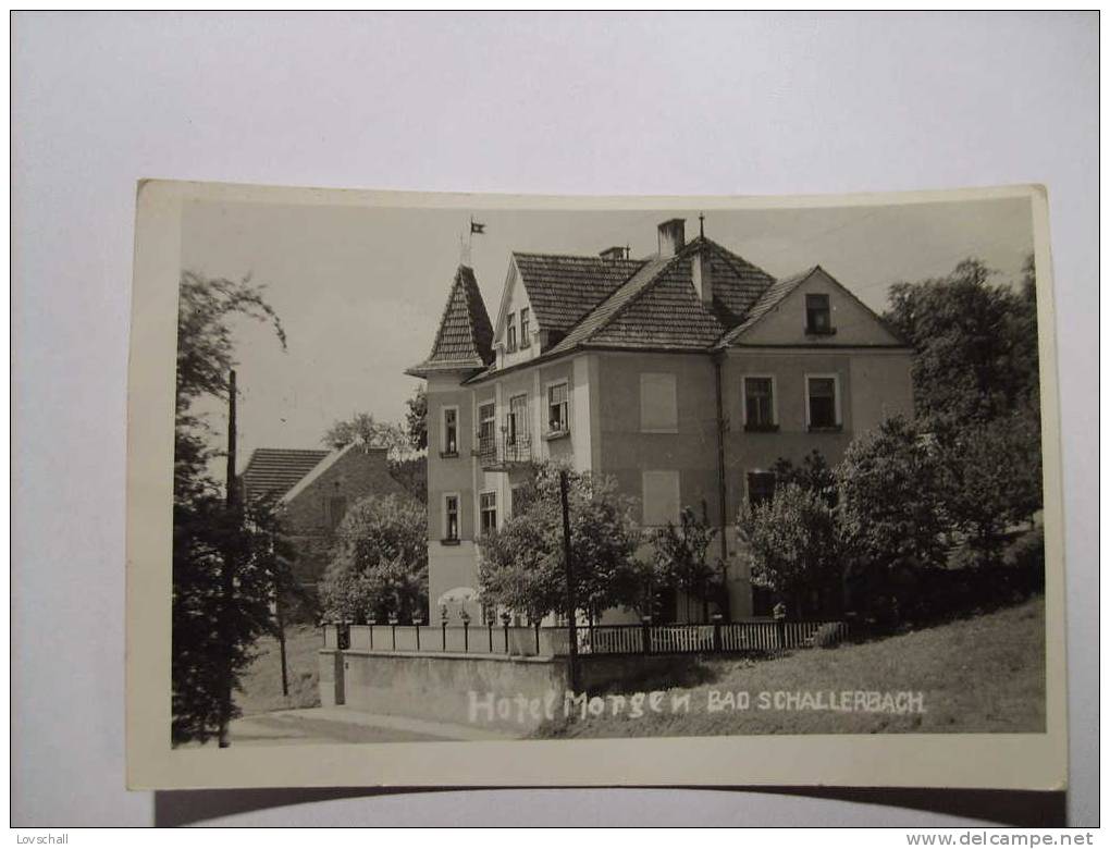 Bad Schallerbach. - Hotel "Morgen" (6 - 8 - 1937) - Sonstige & Ohne Zuordnung